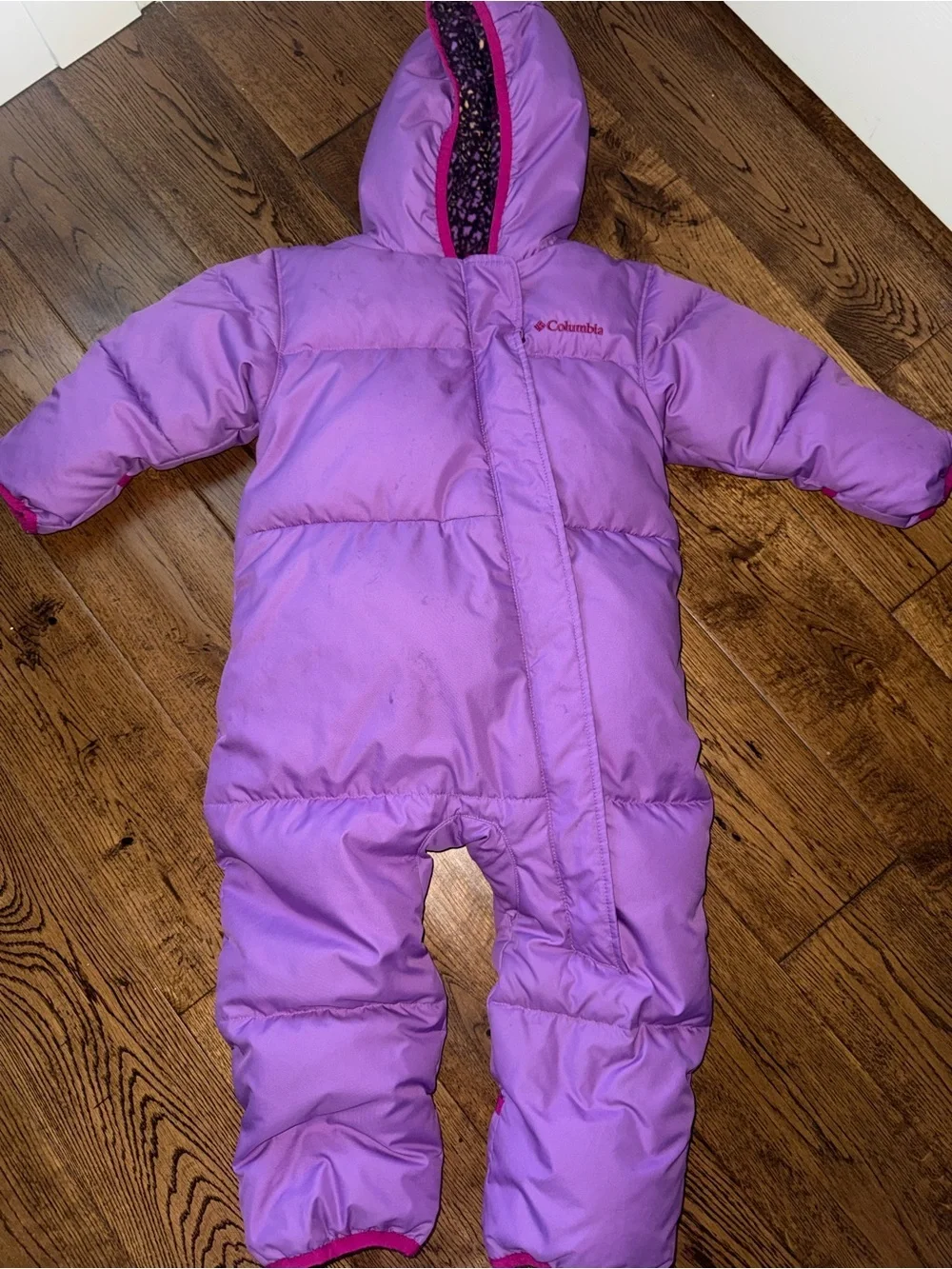 Columbia Purple Baby Snow Suit Size 18-24 Month